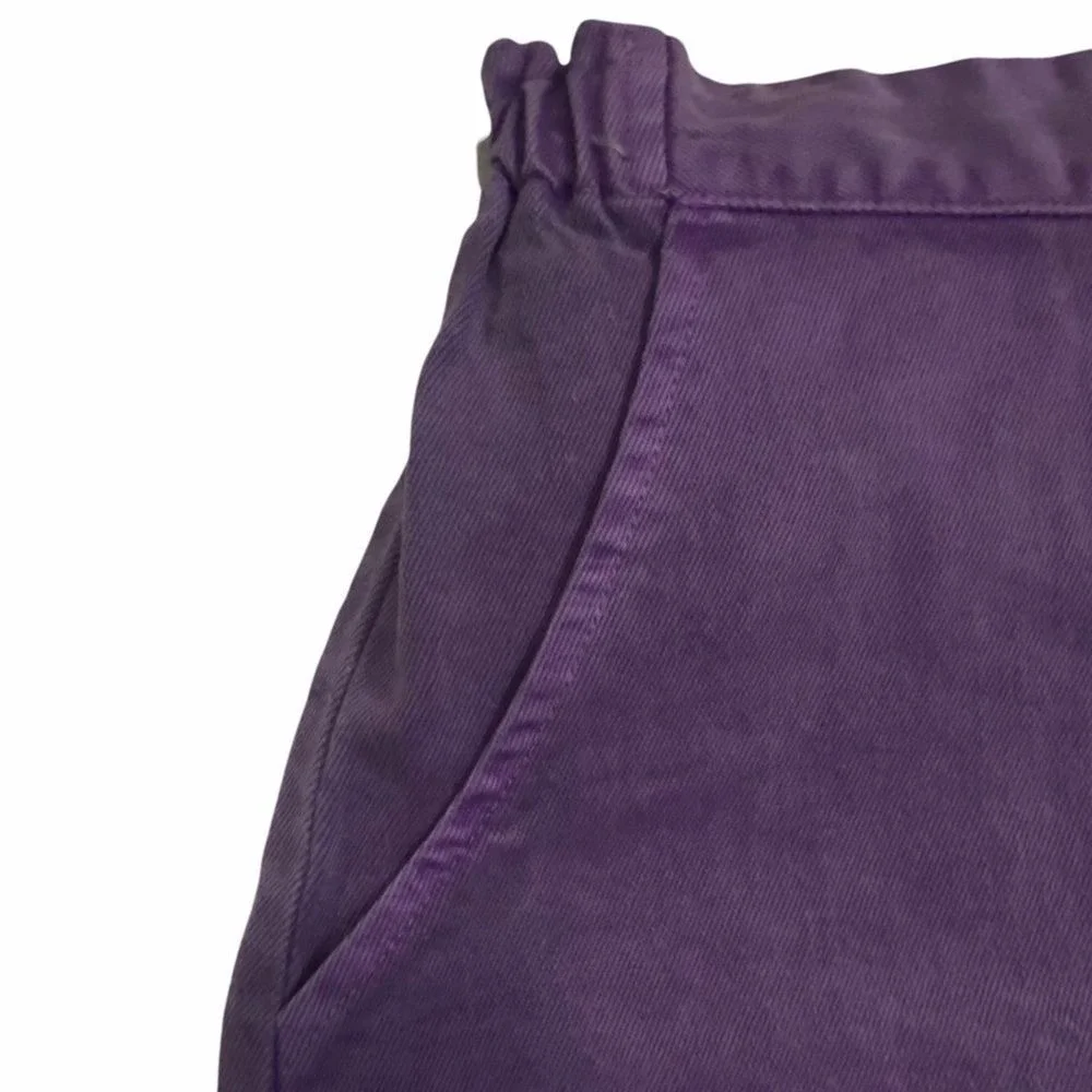 Urban Renewal Plum‎ High Waisted Purple Shorts Summer Medium Pocket